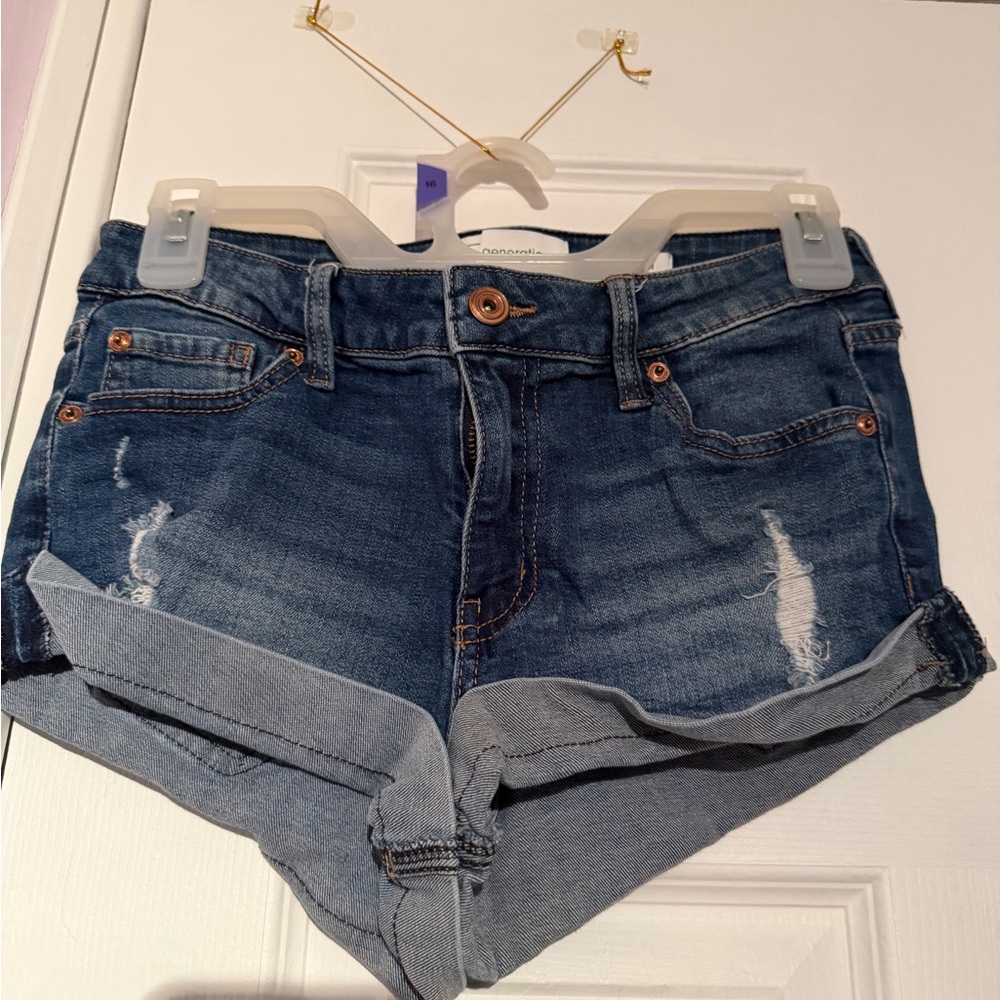 Denim Blue Women's Shorts